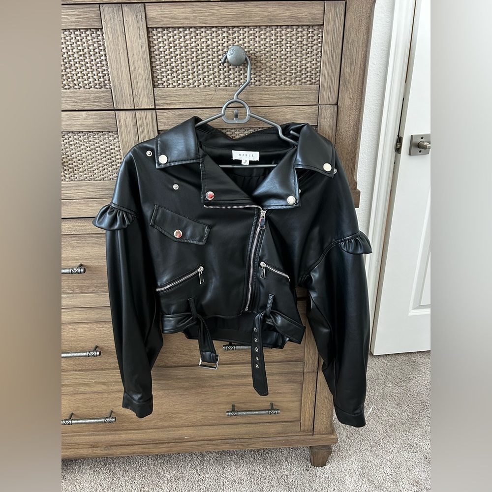 leather jacket